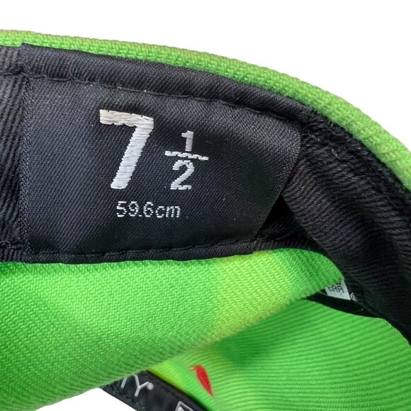 Lake Erie Captains Picantes de Lake County MiLB New Era 7 1/2 Hat Cap Neon Green - Picture 10 of 11